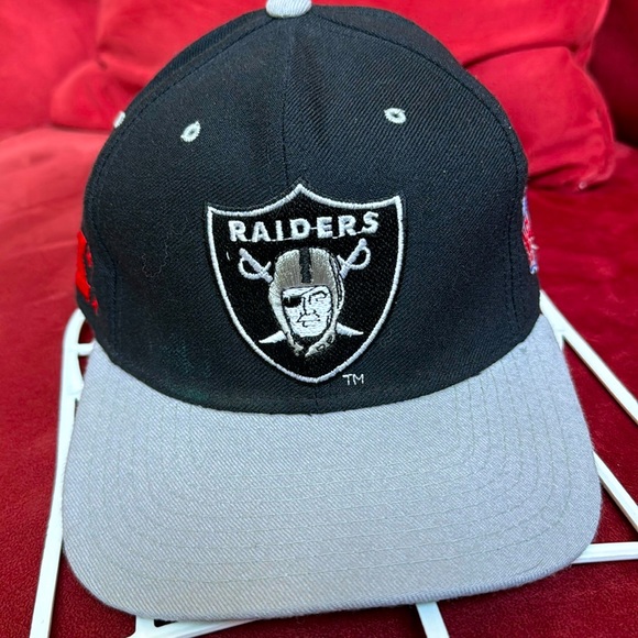 Other - Raiders 1990’s vintage, 100% wool hat.